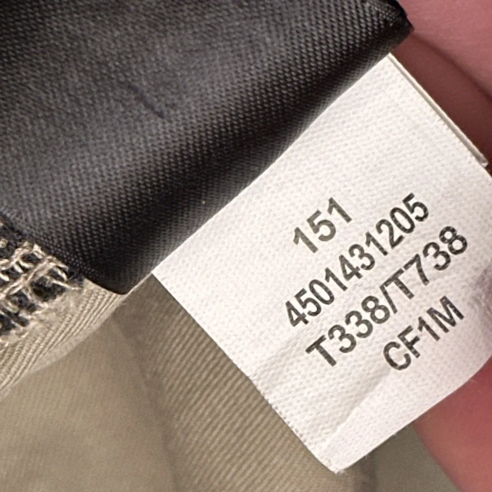 The North Face Hiking Pants Mens Large‎ (35x31) Beige Lightweight 100% Cotton